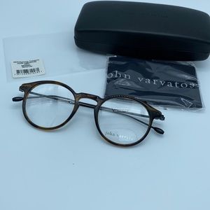 John Varvatos V377 Brown Ophthalmic Frame